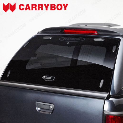 Carryboy 560 Complete Rear Glass Door for Mitsubishi L200 2005-2015 Curved Bed