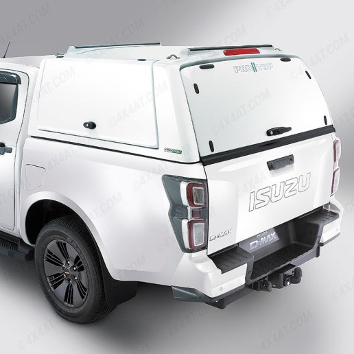 Exdemo Pro//Top Gullwing Canopy With Solid Rear Door in 527 Splash White for  Isuzu D-Max 2021-