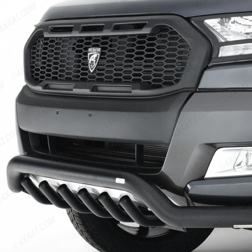 Ford Ranger Spoiler Bar in Black Powder Coated With Axle Bars