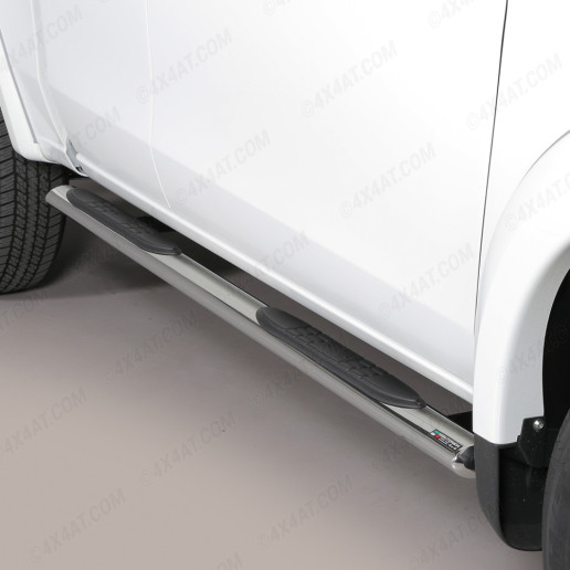 Fiat Fullback Oval Stainless Steel Side Bars