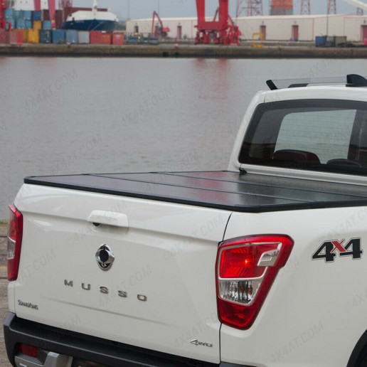 SsangYong Musso 2018 On Short Bed Hard Tri-Fold Tonneau Cover