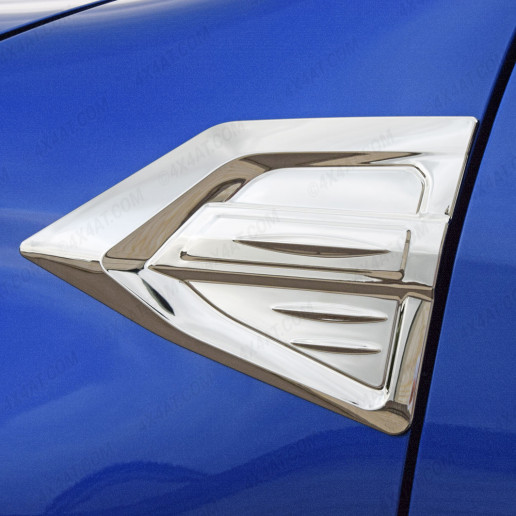 Toyota Hilux 2016-2021 Side Wing Garnish (Chrome)