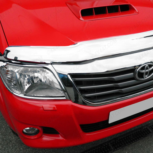 Toyota Hilux 2012 - 2016 Bonnet Guard (Chrome Finish)