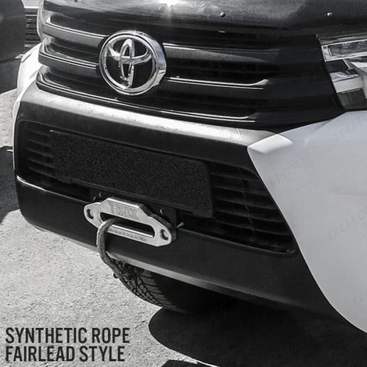Toyota Hilux hidden recovery winch bumper