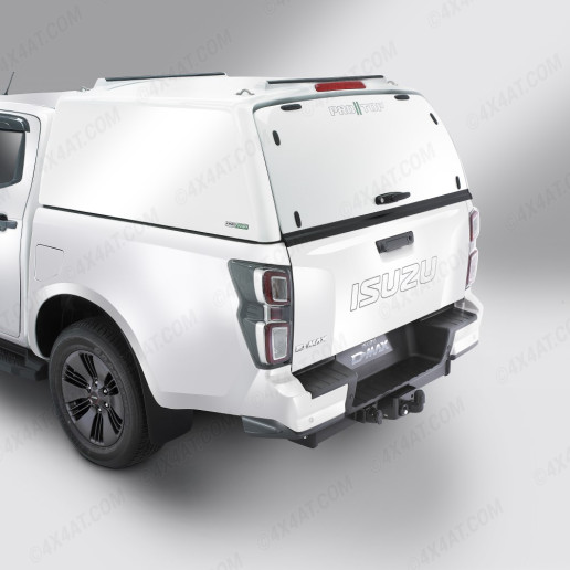 Isuzu D-Max 2021 Extended Cab ProTop Tradesman in 527 Splash White with FRP rear door