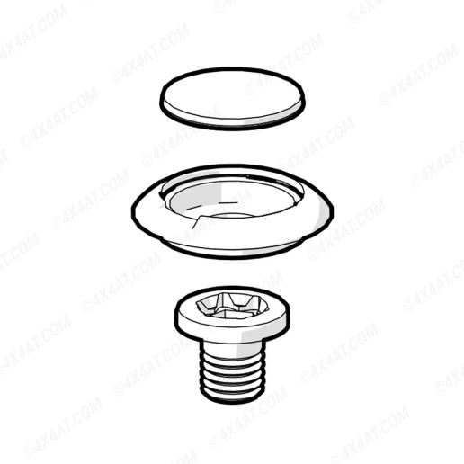 Mountain Top Roll Universal Lid Screws and Plastic Plugs