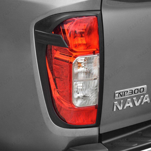Nissan Navara NP300 2016-2021 Black Tail Light Covers