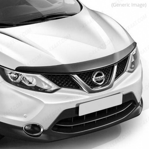 Nissan Qashqai 2014 2017 Dark Smoke Bonnet Guard