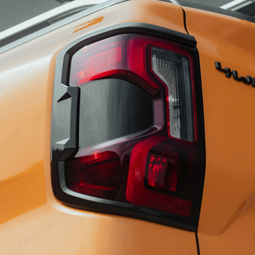 Ford Ranger 2023- Tail Light Covers - Matt or Gloss Black Option