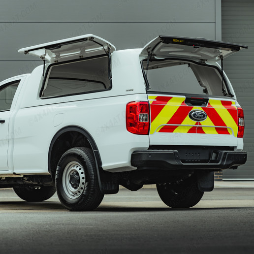 Ford Ranger Single Cab ProTop Gullwing Canopy with Solid Rear Door