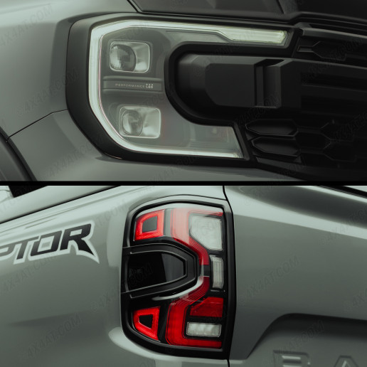Ford Ranger Raptor 2023- Predator Light Guard Trim Full Set