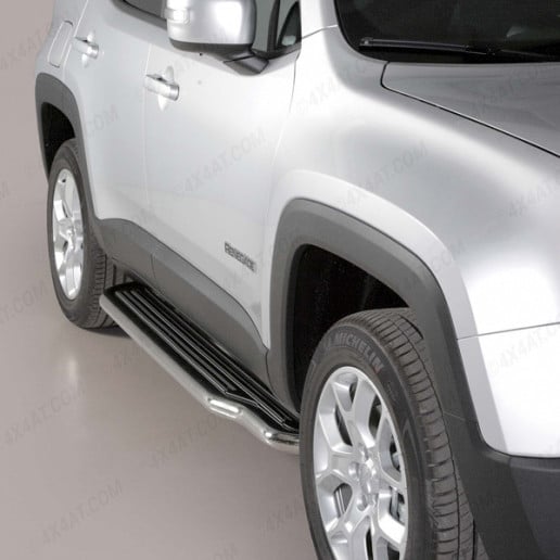 Jeep Renegade 2015- Side Steps in Stainless Steel