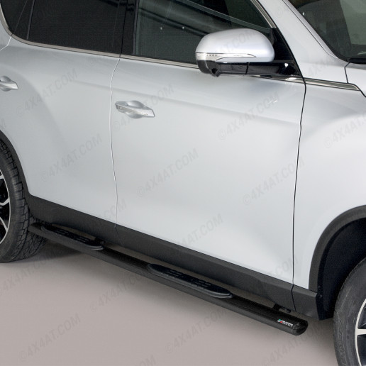 SsangYong Rexton Side Bars in Black