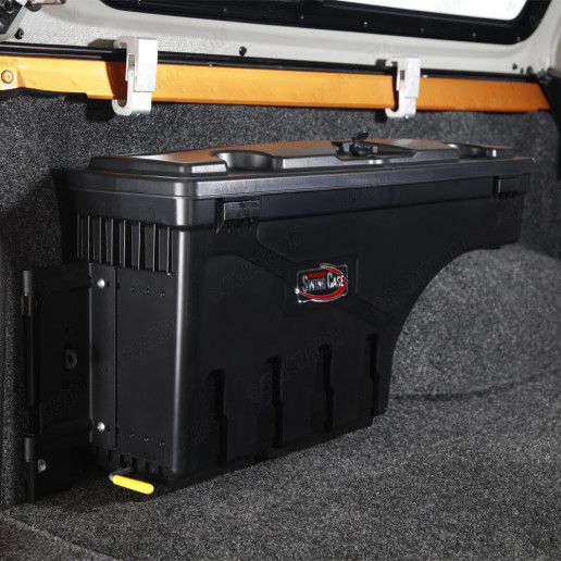 Swing case tool box for Ford Ranger double cab