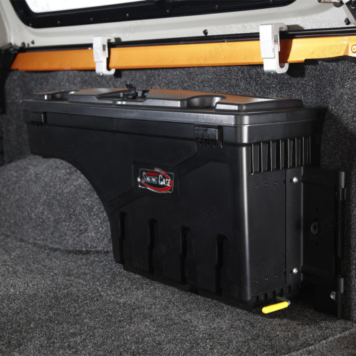 Open Swing Case in load bed of New Ford Ranger 2019