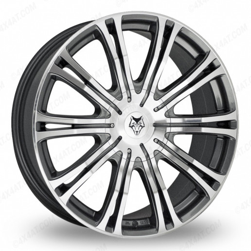 20x8.5 VW Touareg Wolf Ve Silver Alloy Wheel 