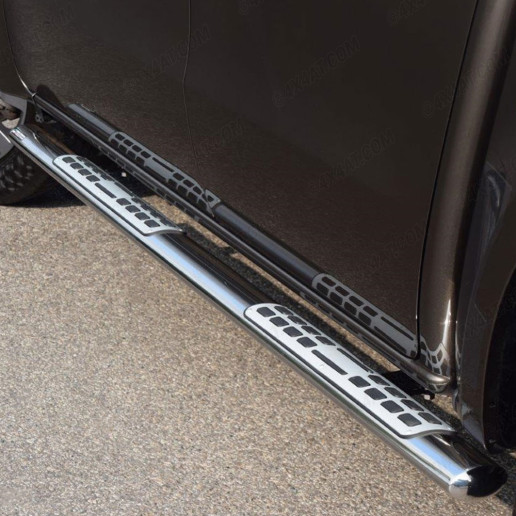 Mach Side Steps Stainless Steel Alloy Treads 