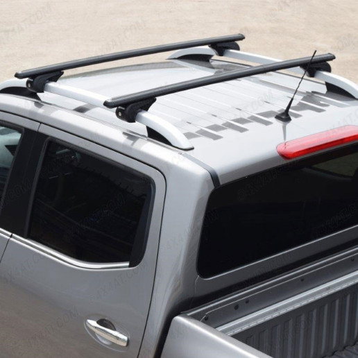 Nissan Navara NP300 Black Cross Bars for Roof Rails 4x4AT