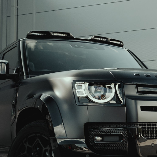 Land rover defender store roof light bar