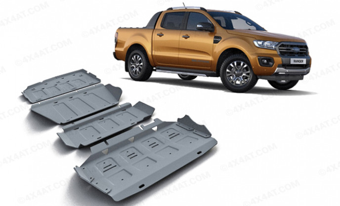 Alloy Underbody Protection Kit Ford Ranger 2019 on