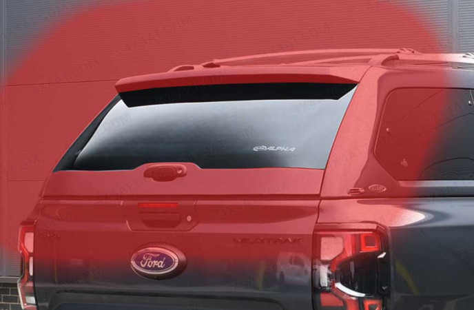 Alpha Gse Hard Top Heated Rear Door Glass Ford Ranger 2023-