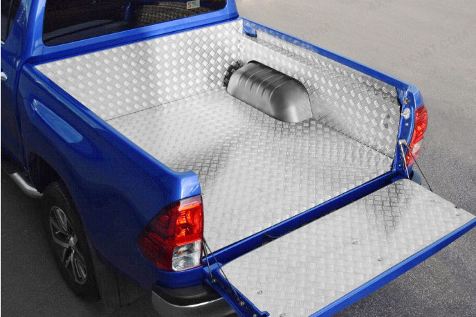 Toyota Hilux Aluminium Chequer plate Bed liner 