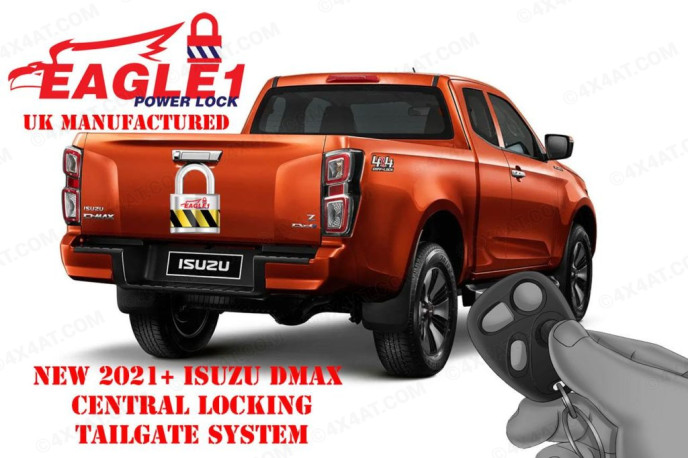 Isuzu D-Max 2021 onwards Tailgate Power Lock – Central Locking Kit For Your Tailgate
