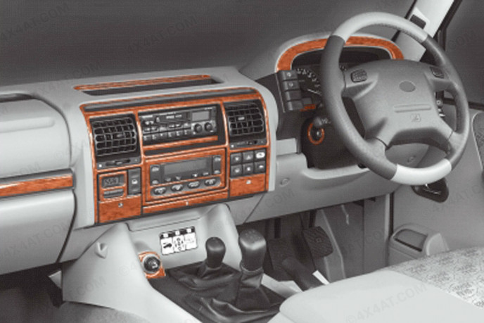 Landrover Discovery 3/4 99-05 Wood Trim Kit For Interior Dash Board