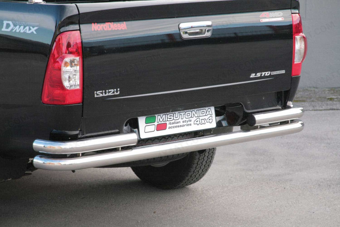 Isuzu Rodeo 2007-2011 Stainless Steel Rear Bar (Non Towing)