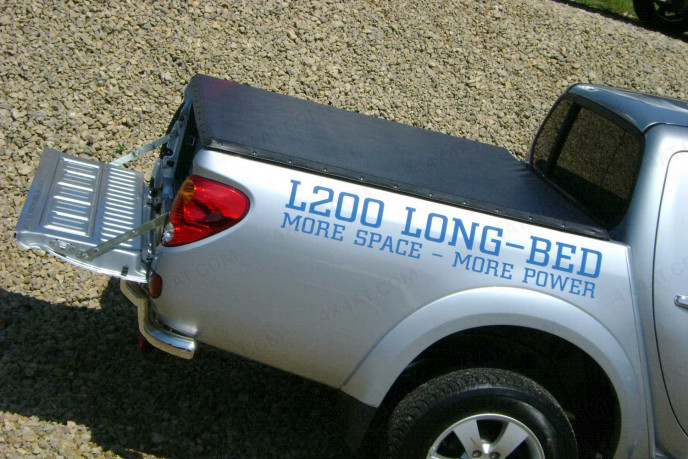 L200 Mk5/6 Long Bed 2009 Onwards Custom Press Stud Tonneau Cover