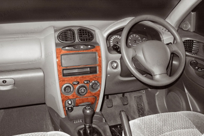 Hyundai Santa Fe Santa Fe Mk1 - 03  Wood Trim Kit For Interior Dash Board