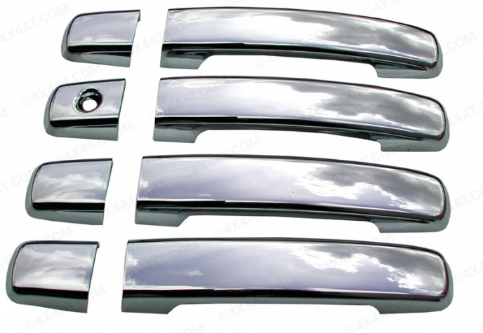 2010 To 2014 Nissan Qashqai 2 Chrome Door Handle Covers Not For Keyless Entry System