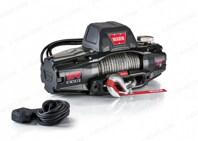 Warn VR Evo 10-S Synthetic Electric 12v Winch with Wireless Controller