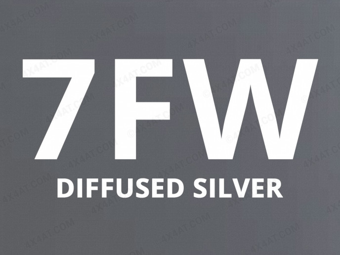7FW Diffused Silver 2019 Ford Ranger