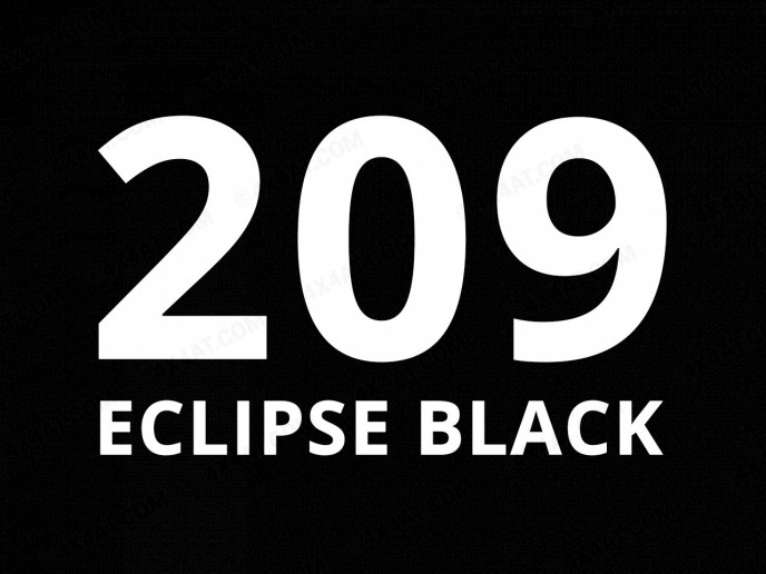 209 Eclipse Black