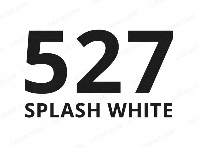 Isuzu D-Max Double Cab Alpha GSE/GSR/TYPE-E Hard Top 527 Splash White Paint Option