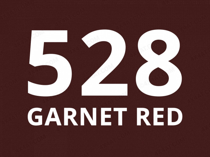 528 Garnet Red