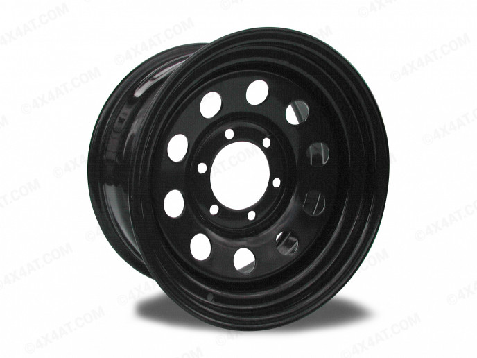 16 X 8 Vauxhall Frontera Black Steel Wheel Rims