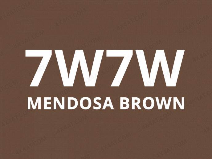 7W7W Brown