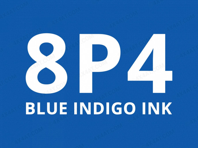 8P4 Blue Indigo Ink