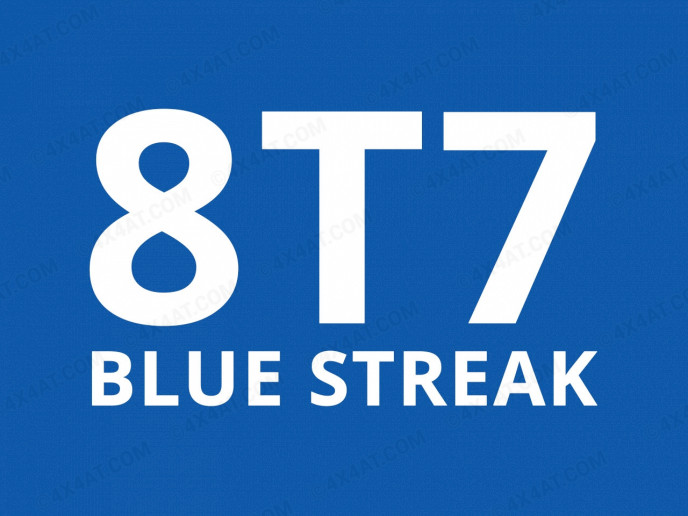 8T7 Blue Streak