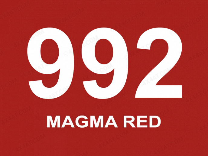 992 Magma Red