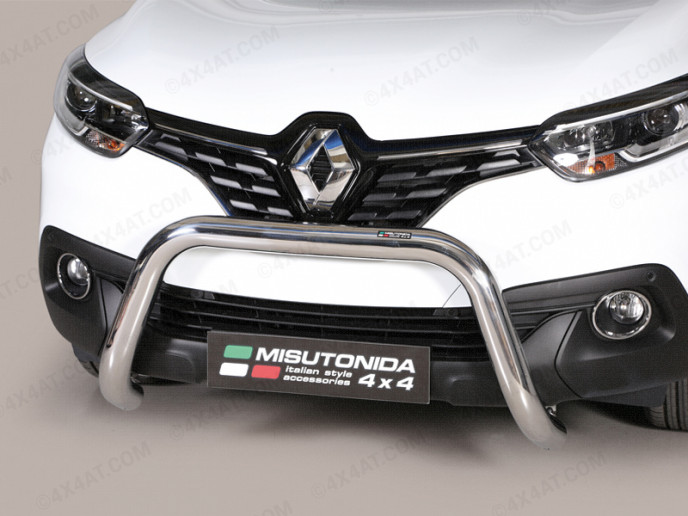 Stainless Steel 76mm A-Bar By Misutonida For Renault Kadjar 2015 Onwards