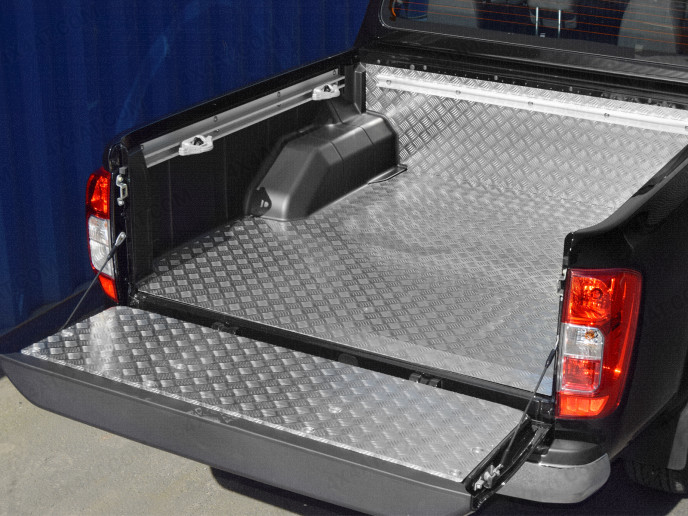 Nissan Navara NP300 Double Cab 2016-2021 Chequer Plate Bed Liner