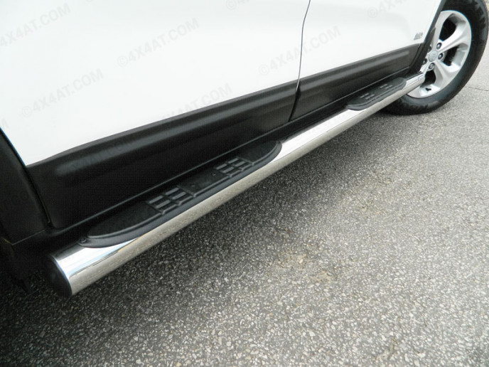 Stainless Steel Side Bars With Step Kia Sorento 2012 To 2014