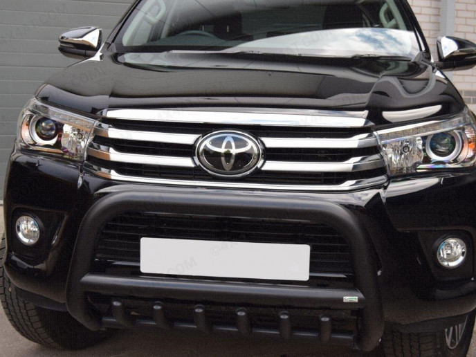 Hilux 2016 EC Black A-Bar With Axle Bars