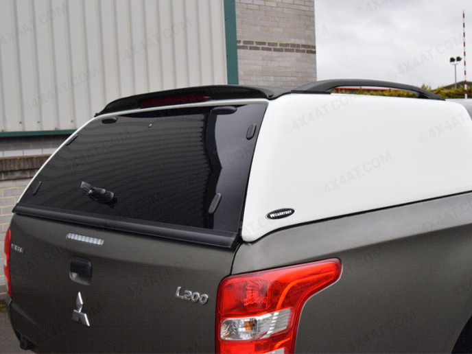 Mitsubishi L200 2015 Club-King Cab Carryboy 560 Commercial Truck Top Canopy In White Primer 