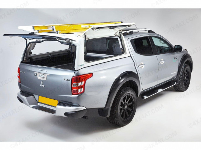 L200 fitted with Pro//Top commercial gullwing truck top canopy