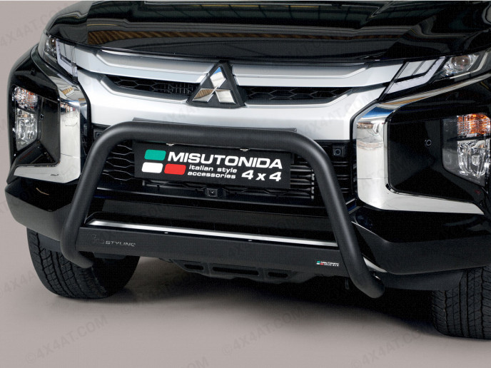 Black Stainless Steel A-Bar front bar Mitsubishi L200