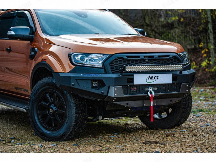 Ford Ranger 2016 Front Bar - Winch Recovery Bumper – Predator